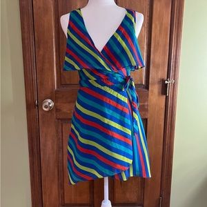 Cooperative‎ size small sleeveless wrap dress.